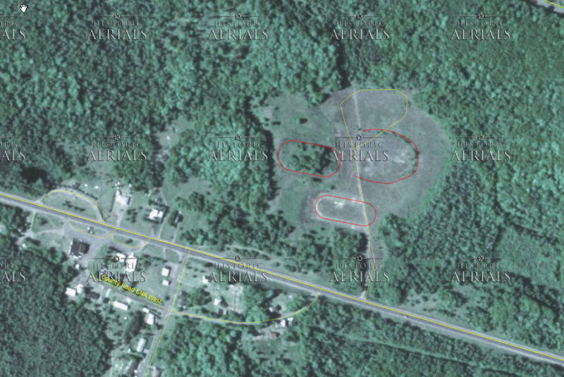 3 potential oval track outlines Ishpeming Speedway, Champion